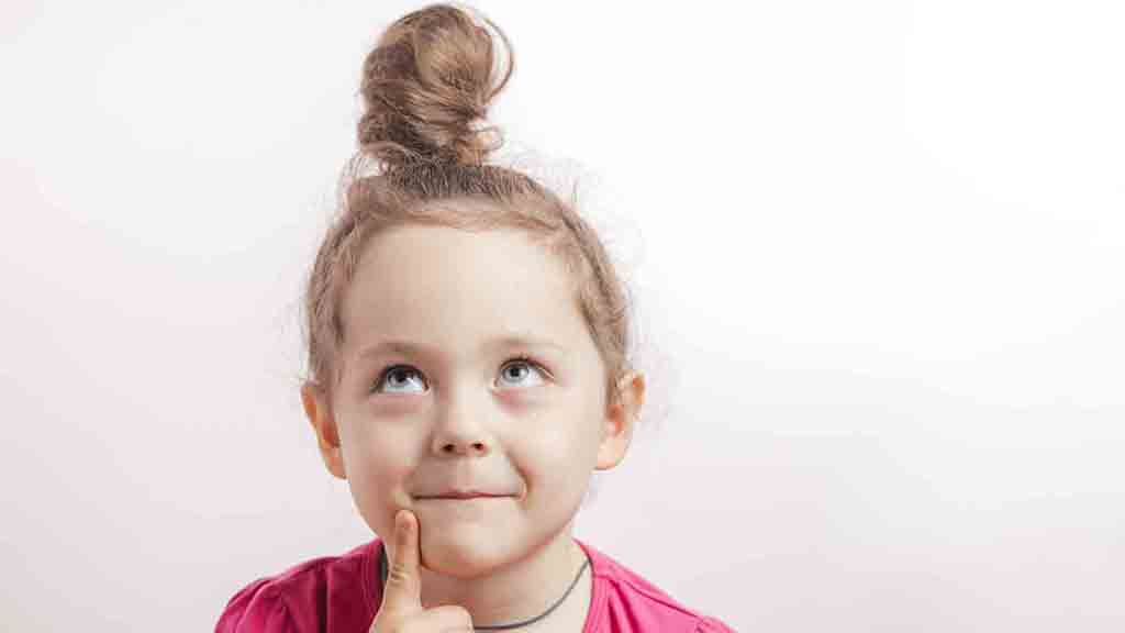 model rambut anak half double buns