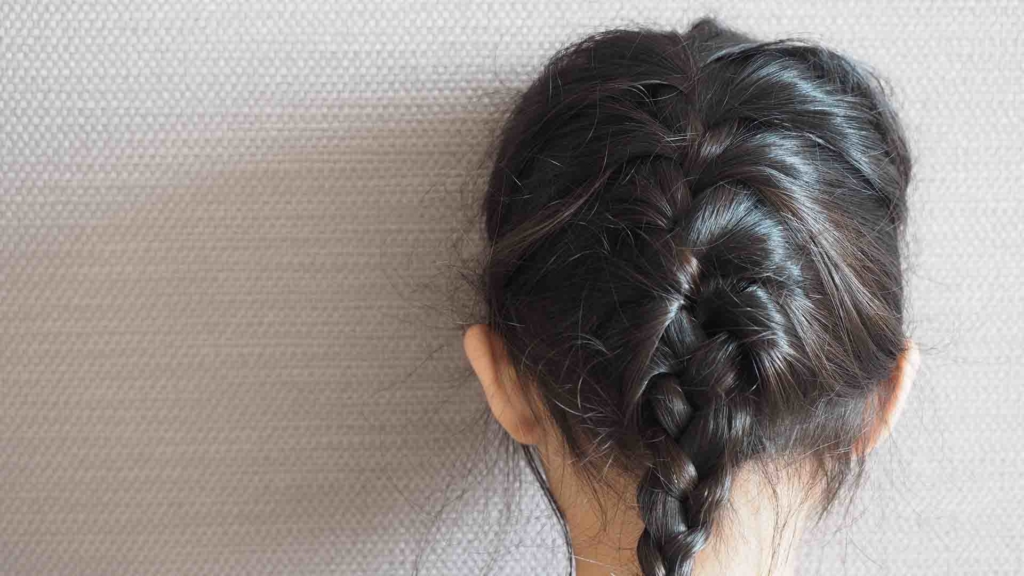 kepang french braid