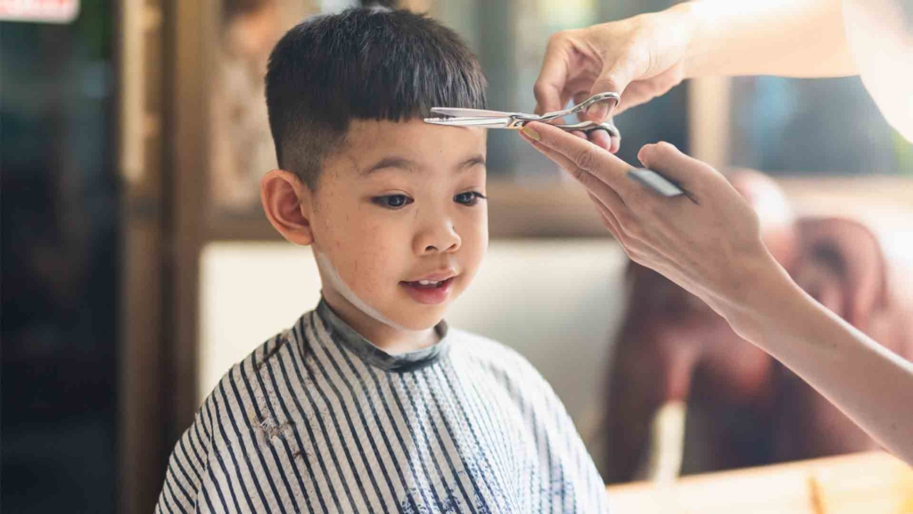 potong rambut anak laki