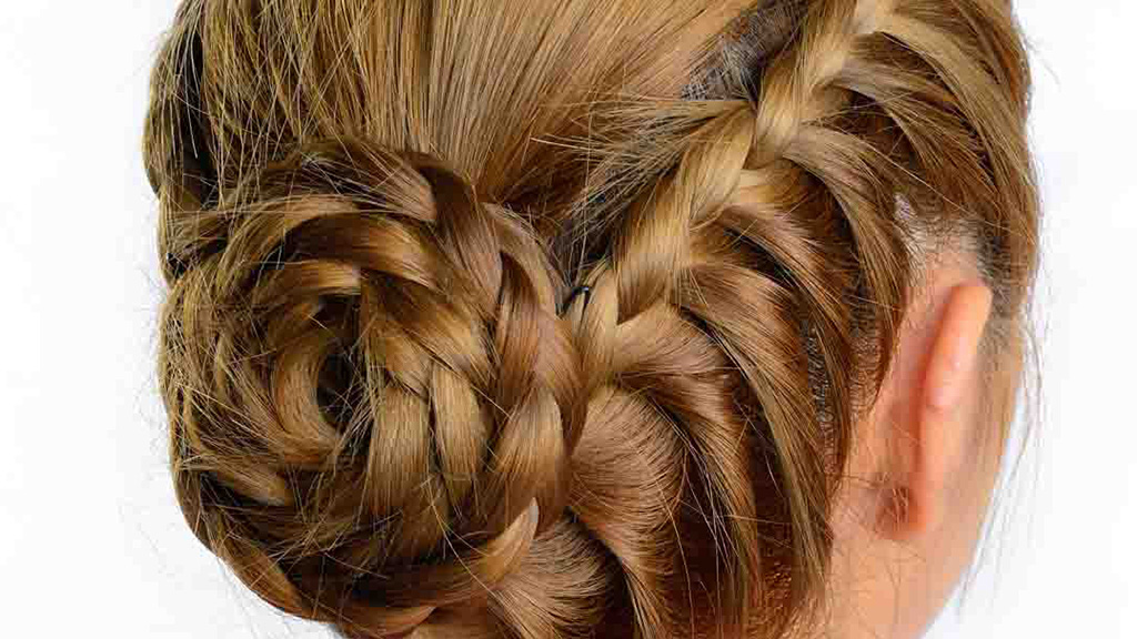 braided bun