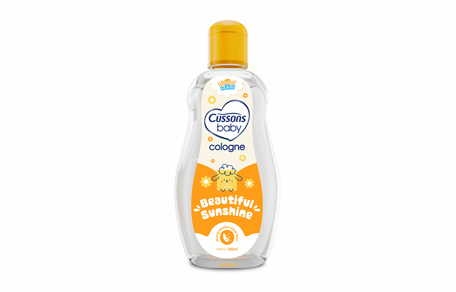 Cussons Baby Cologne Beautiful Sunshine - Minyak Wangi Bayi 100ml