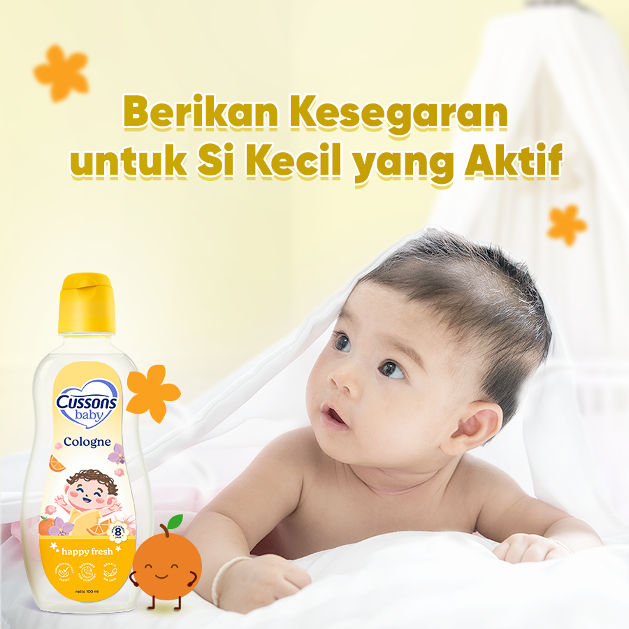 Cussons Baby Cologne Happy Fresh