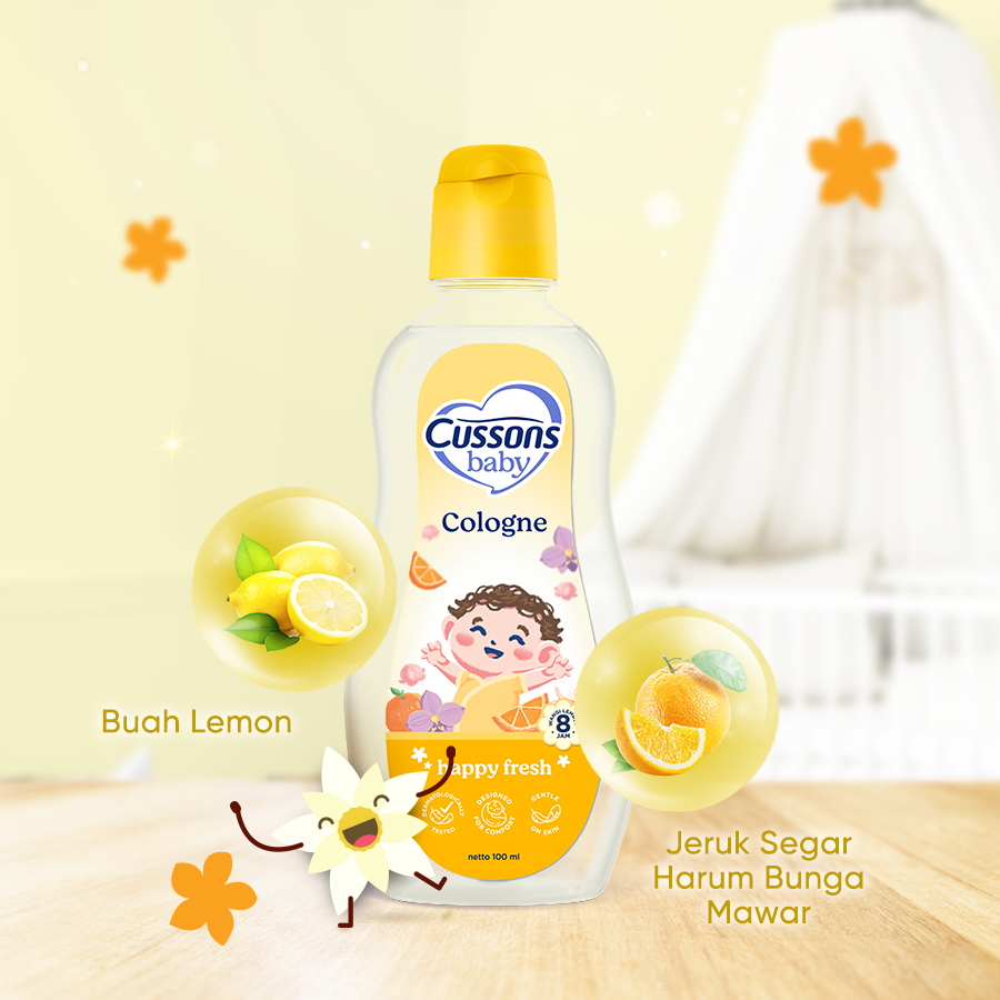 Cussons Baby Cologne Happy Fresh
