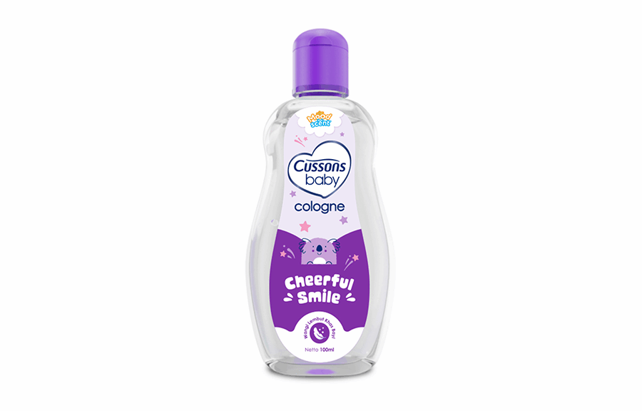 Cussons Baby Cologne Cheerful Smile - Minyak Wangi Bayi 100ml