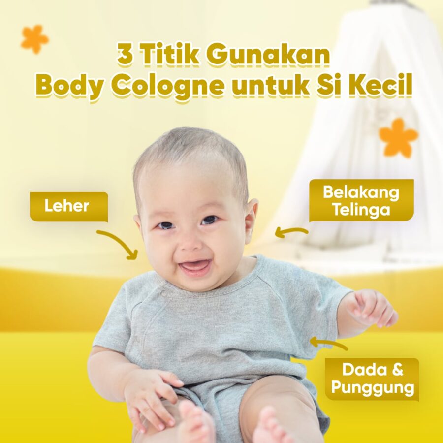 Cussons Baby Cologne Happy Fresh - Minyak Wangi Bayi 100ml
