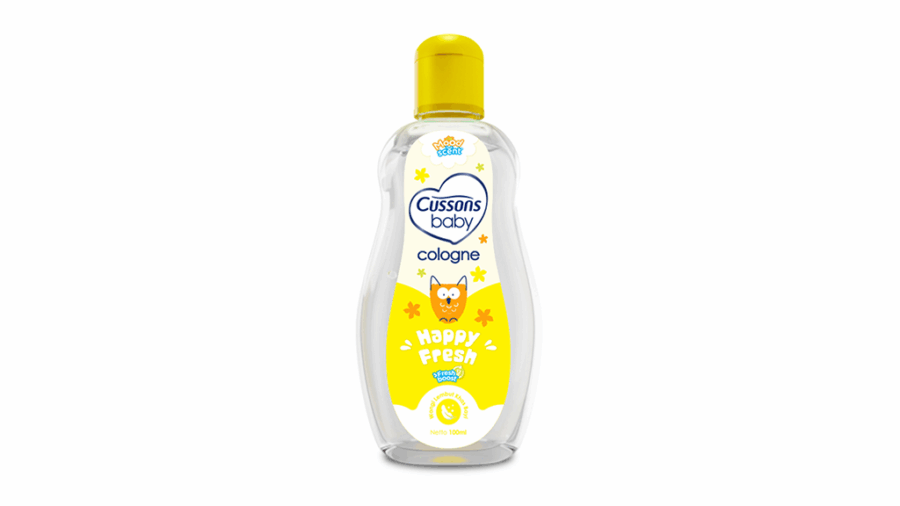 Cussons Baby Cologne Happy Fresh - Minyak Wangi Bayi 100ml
