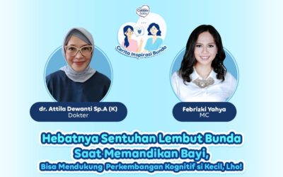 Hebatnya Sentuhan Lembut Bunda Saat Mandi