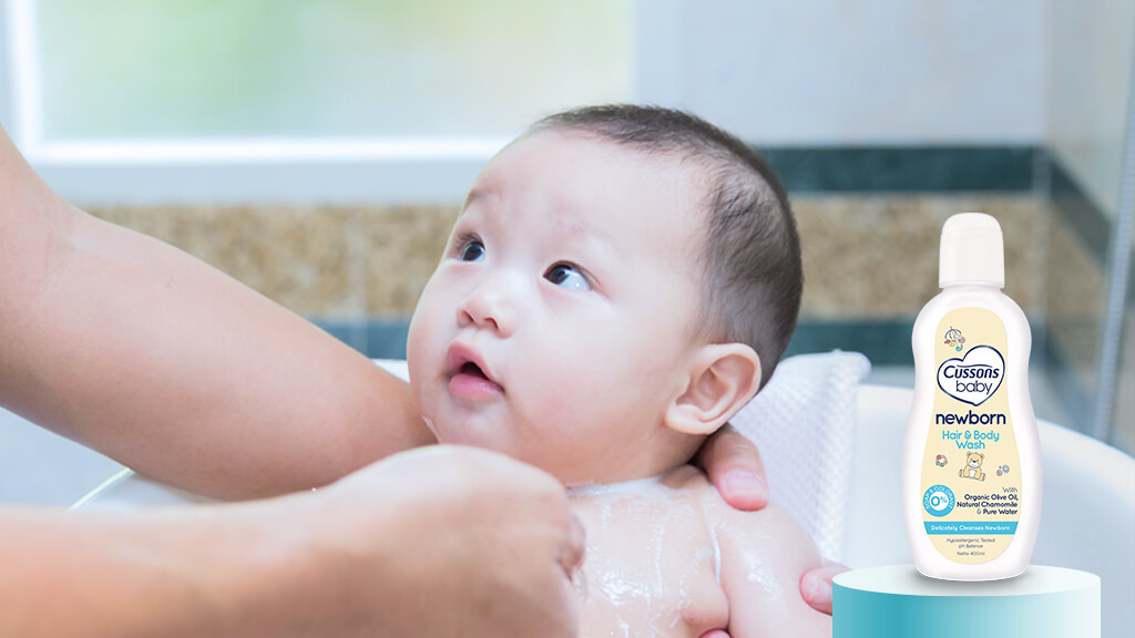 bayi saat mandi