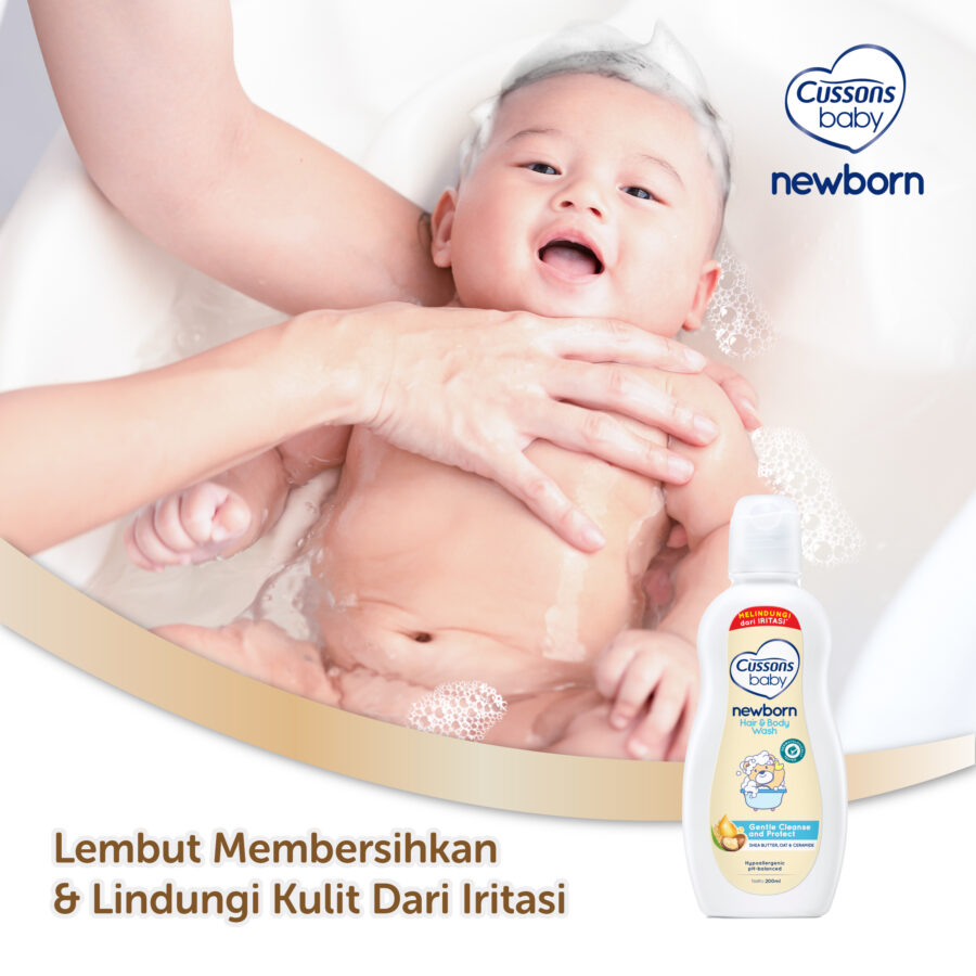 Cussons Baby Newborn Hair & Body Wash - Image 4