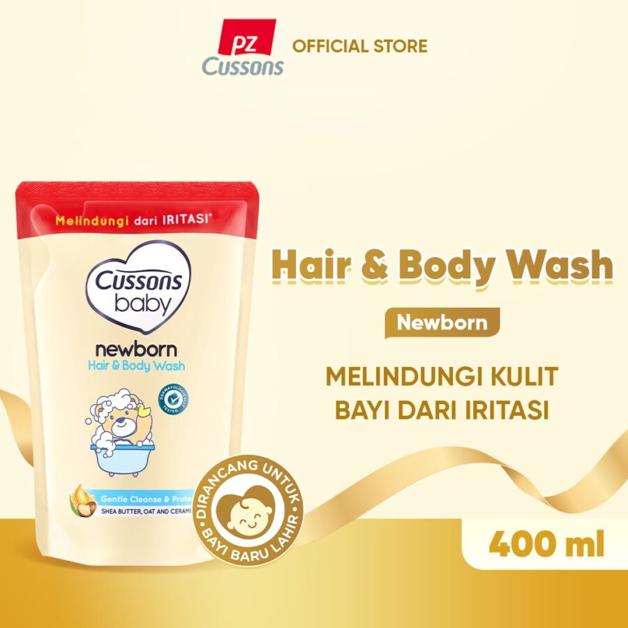 Cussons Baby Newborn Hair & Body Wash Refill