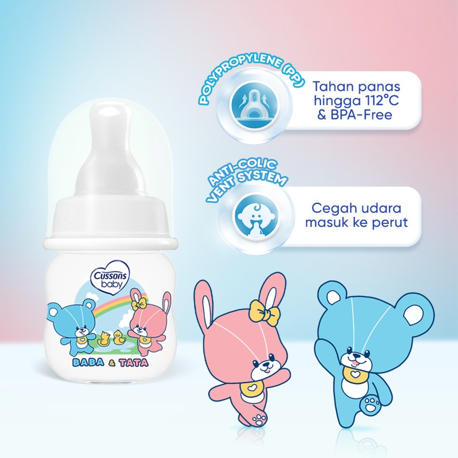 CussonsBaby_Slide3-BotolSusuBayiPPAntiKolik60ml Milk Bottle Bebas BPA