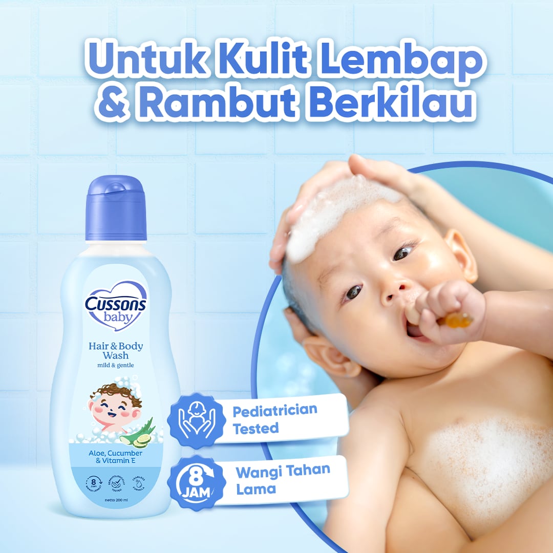 Cussons Baby Mild & Gentle Hair & Body Wash