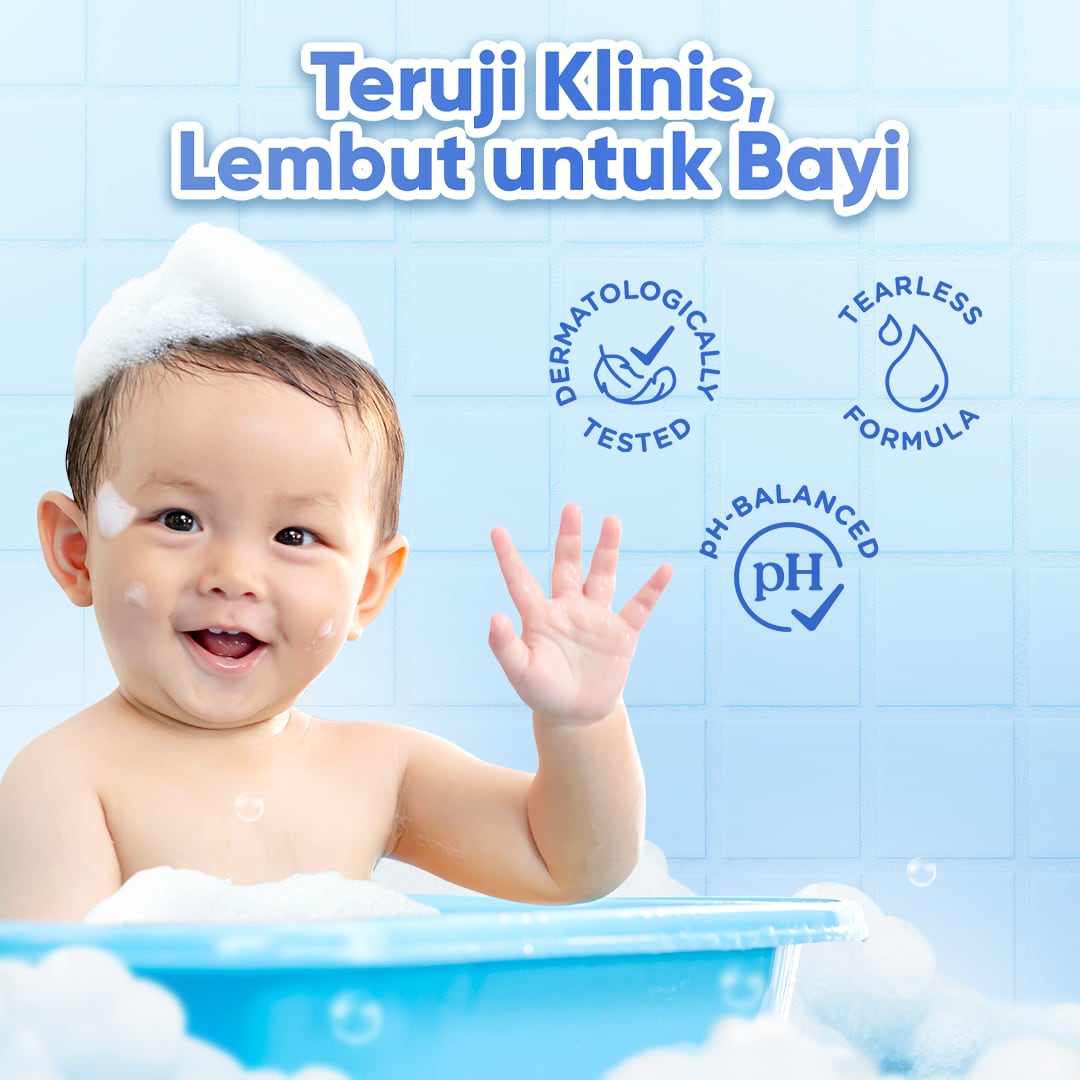 Mild & Gentle_Slide 4-Hair & Body Wash 375 ml Cussons Baby Mild & Gentle Hair & Body Wash Refill