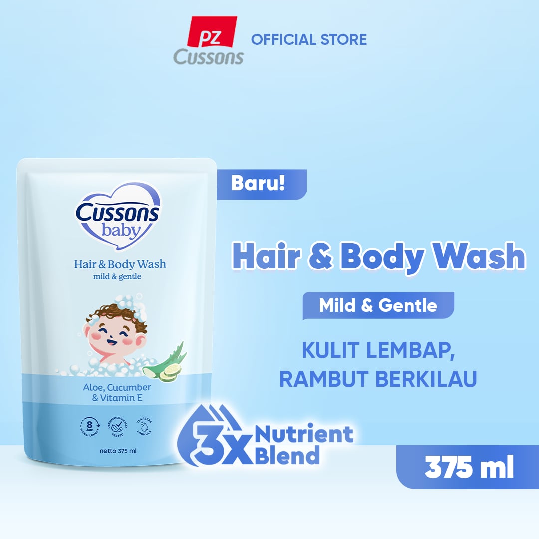 Cussons Baby Mild & Gentle Hair & Body Wash Refill