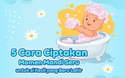 Infografik Cussons Baby : 5 Cara Ciptakan Momen Mandi Seru