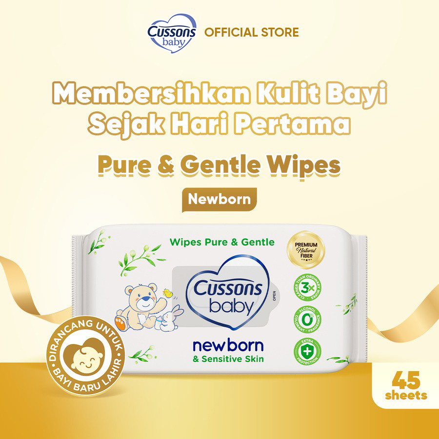 Cussons Baby Wipes Pure & Gentle