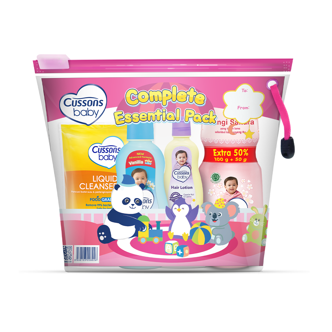 Complete Essential Pack Cussons Baby Indonesia