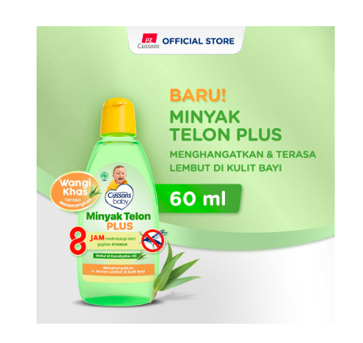 minyak telon untuk hidung bayi tersumbat