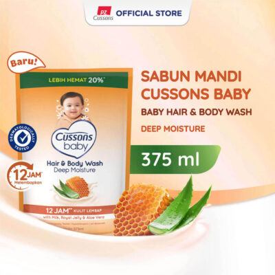 Cussons Baby Hair & Body Wash Deep Moisture