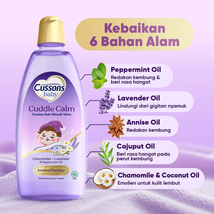 CuddleCalm-MinyakTelon-Slide3 Cuddle Calm Tummy Rub Minyak Telon Plus