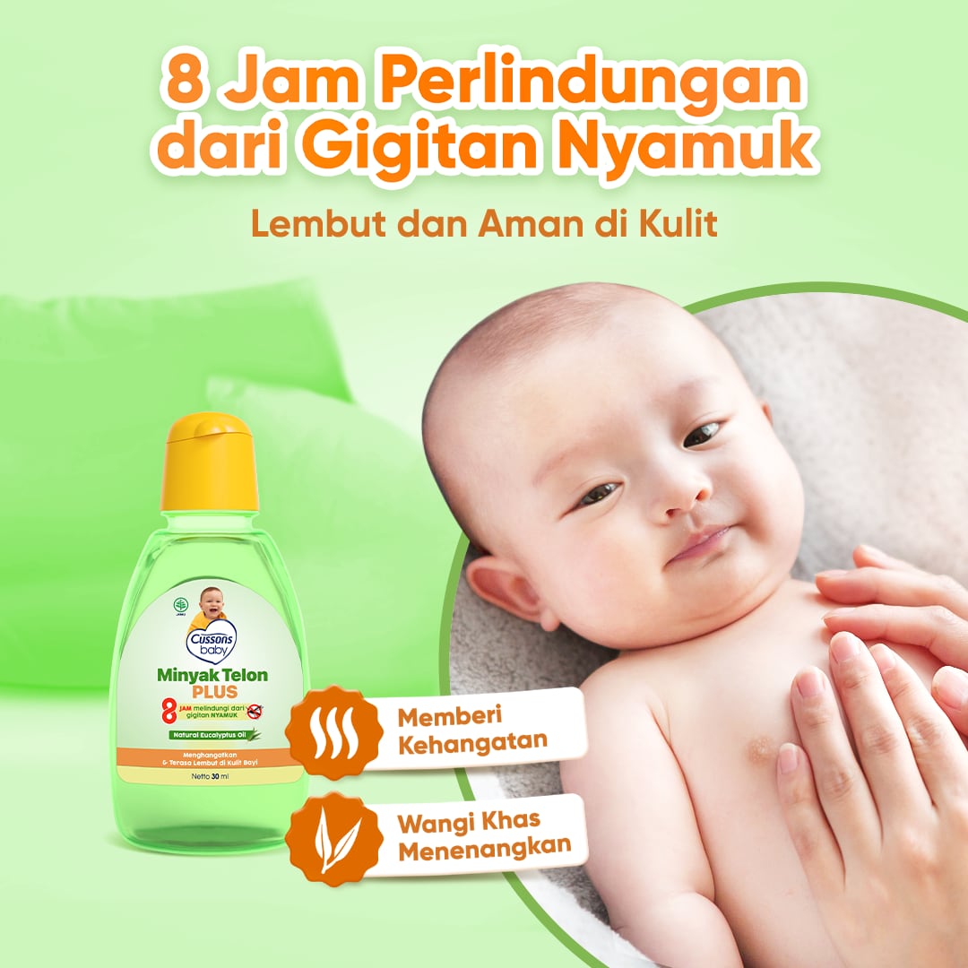 Cussons Baby Minyak Telon Plus