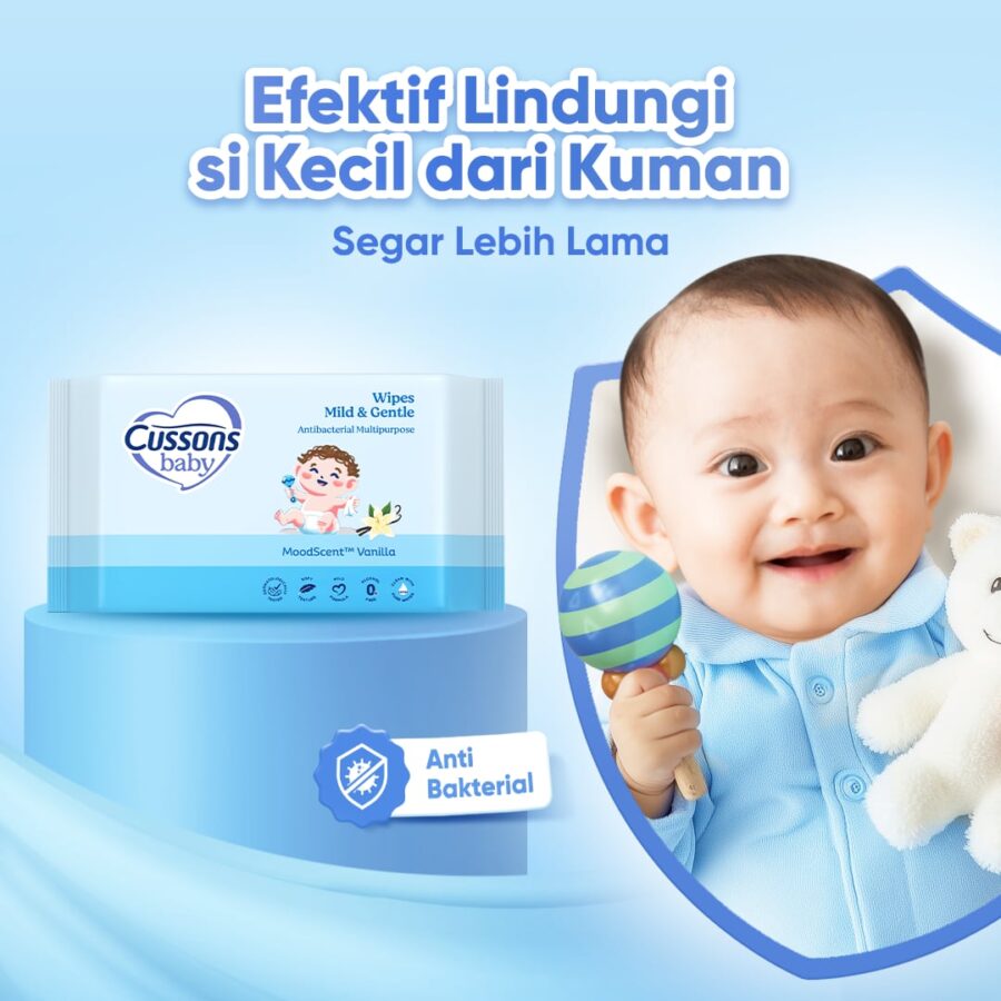 Antibacterial Multipurpose Wipes Mild & Gentle