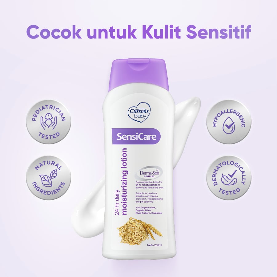 Cussons Baby Lotion Sensicare Daily Moisture