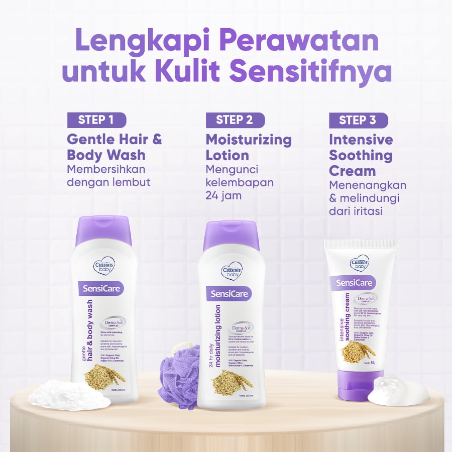 Cussons Baby Lotion Sensicare Daily Moisture