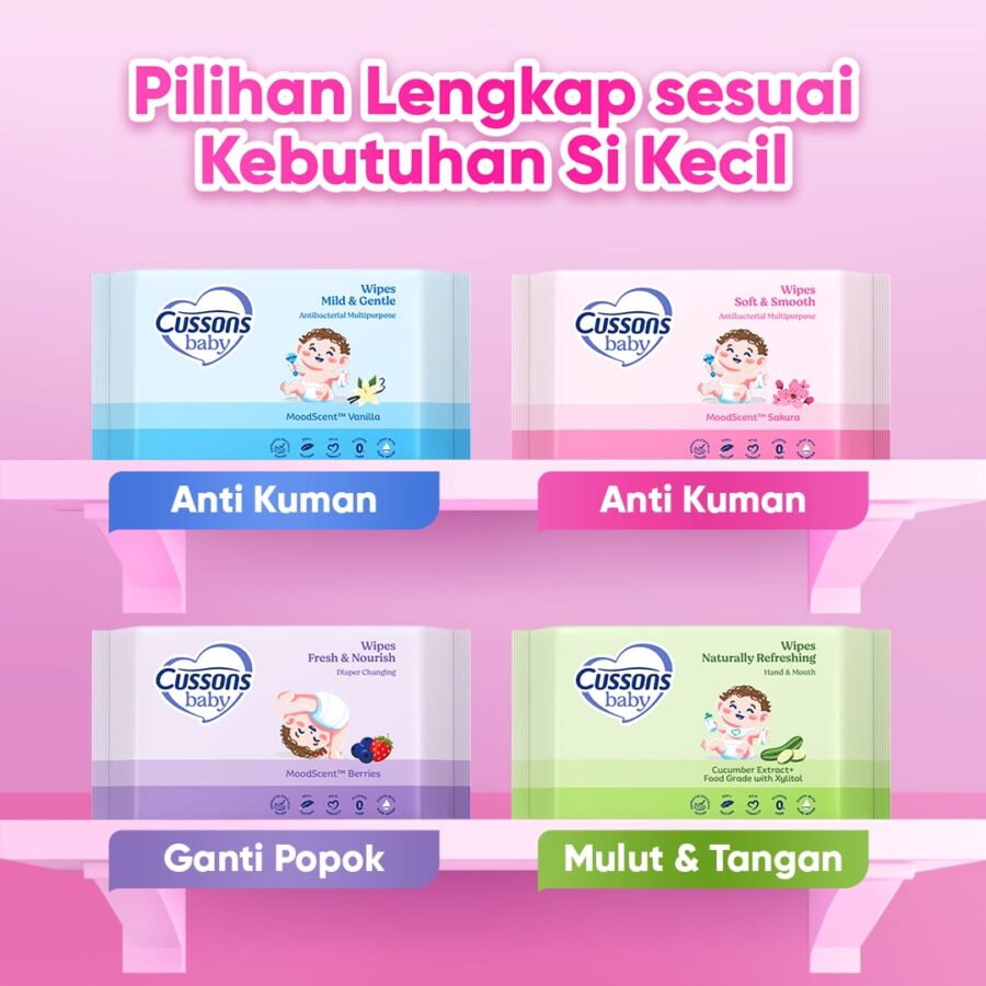Antibacterial Multipurpose Wipes Soft & Smooth