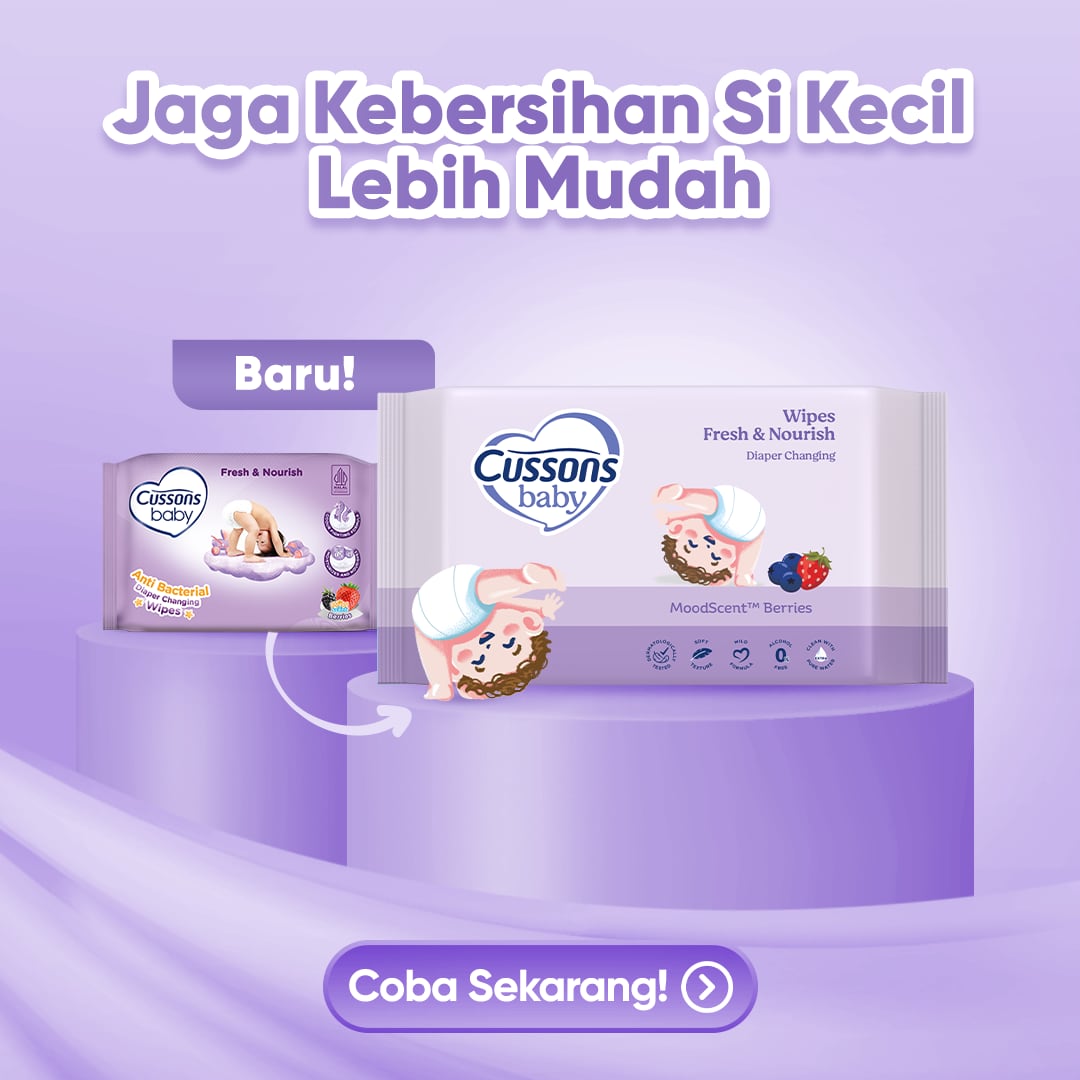 Cussons Baby_Slide 7-Wipes Fresh & Nourish 45_s X3 Antibacterial Diaper Change Wipes Fresh & Nourish