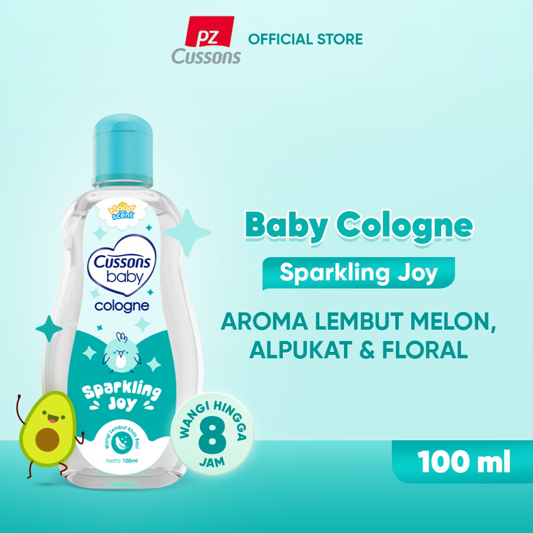 Cussons Baby Cologne Sparkling Joy - Minyak Wangi Bayi 100ml