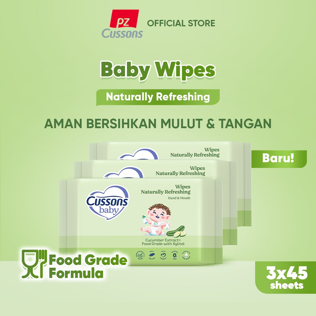 Hand and Mouth Wipes Naturally Refreshing