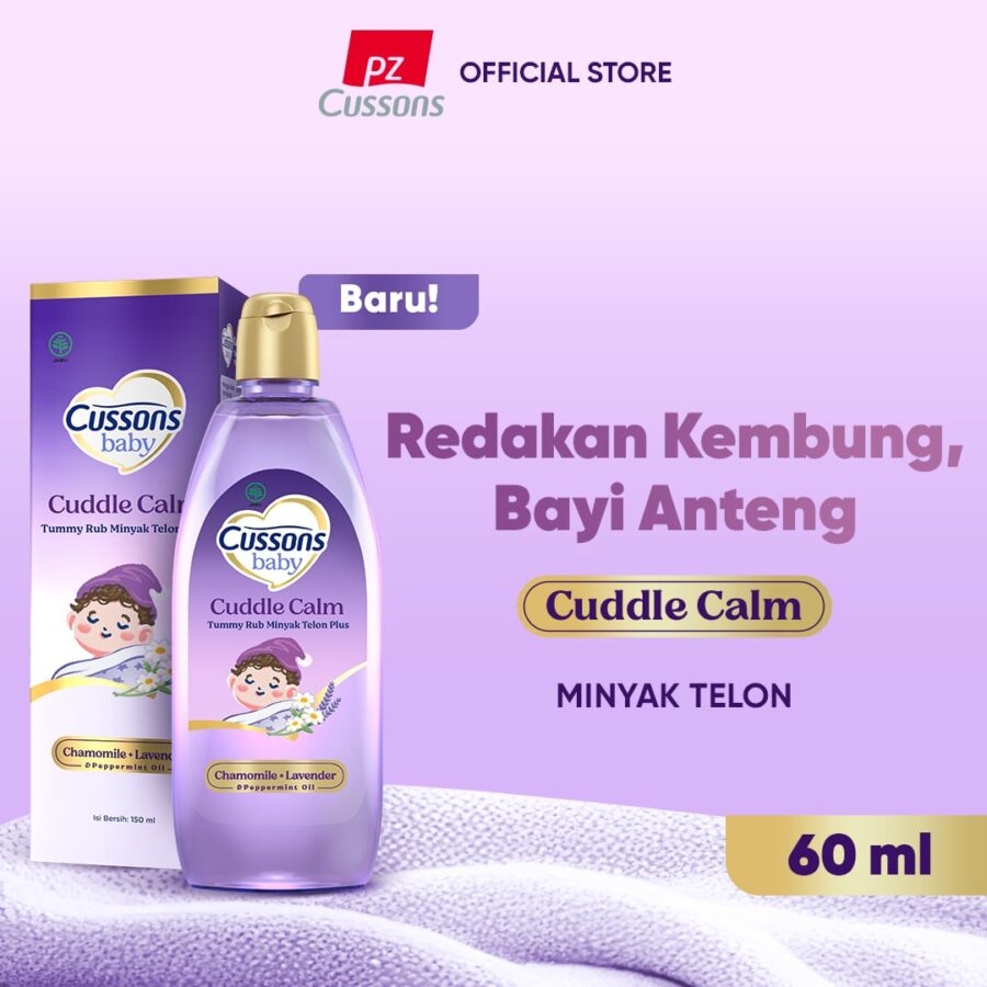Cuddle Calm Tummy Rub Minyak Telon Plus