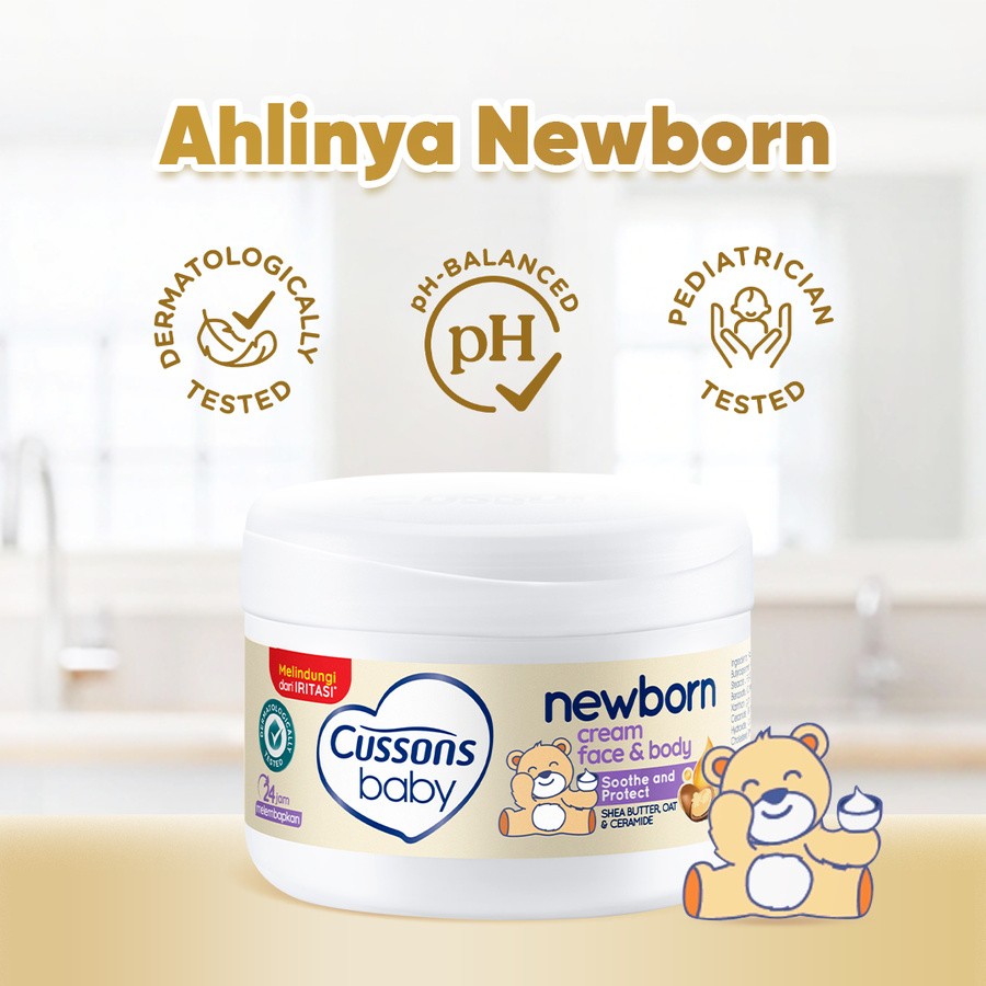 Cussons Baby Newborn Face & Body Cream
