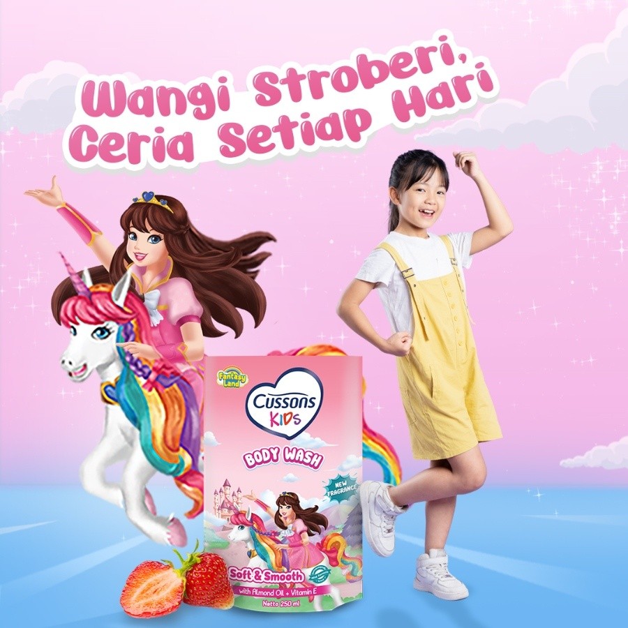 Cussons Kids Body Wash Unicorn Soft & Smooth