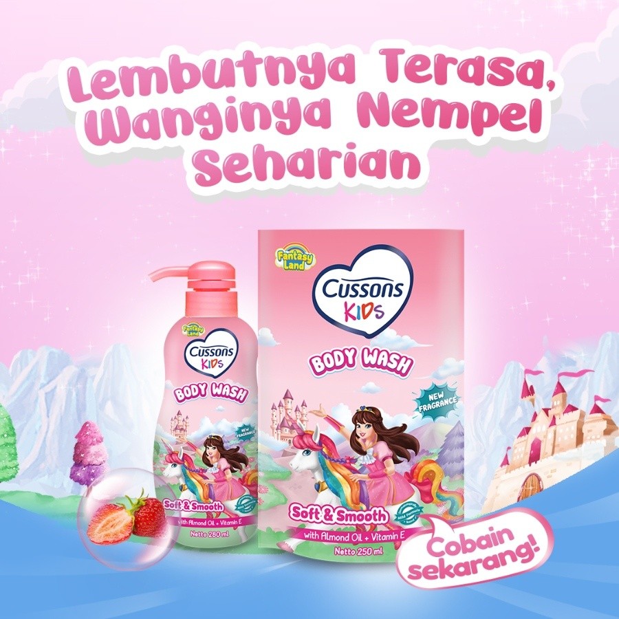 Cussons Kids Body Wash Unicorn Soft & Smooth