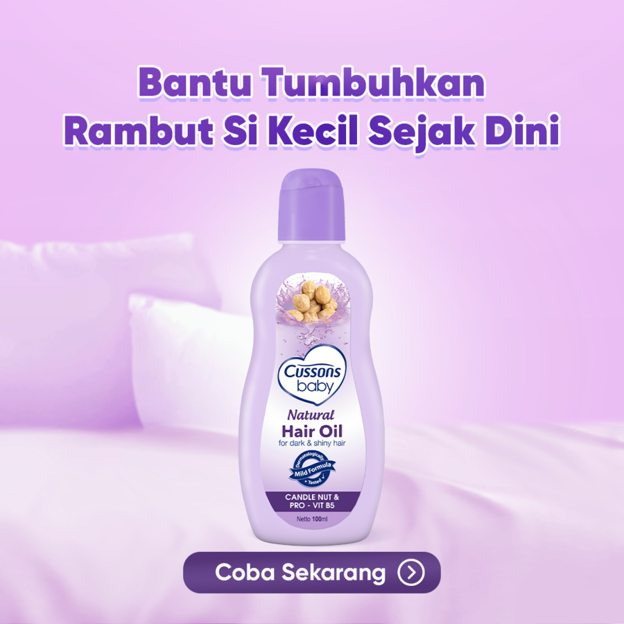 Cussons Baby Natural Hair Oil Candlenut