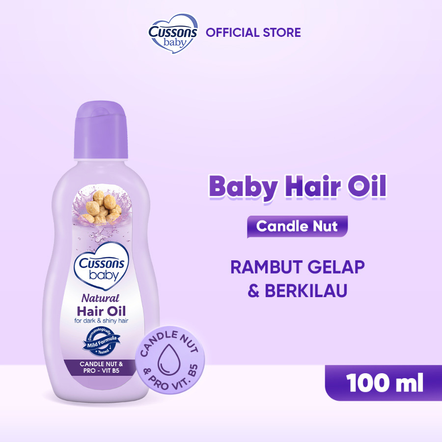 Cussons Baby Natural Hair Oil Candlenut