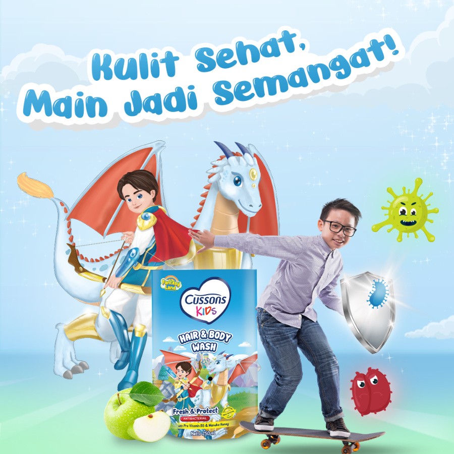 CussonsKids_Slide2-BodyWashFreshProtect250ml Cussons Kids Hair & Body Wash Dragon Fresh & Protect