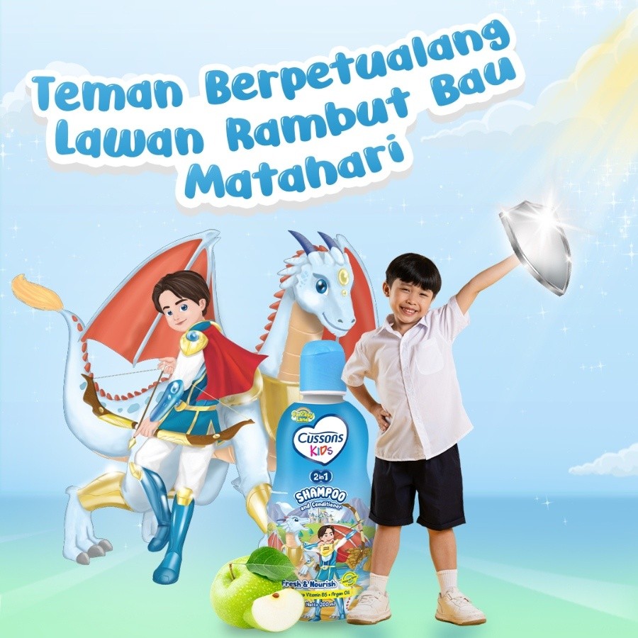 Cussons Kids Shampoo Unicorn 2 in 1 Fresh & Nourish