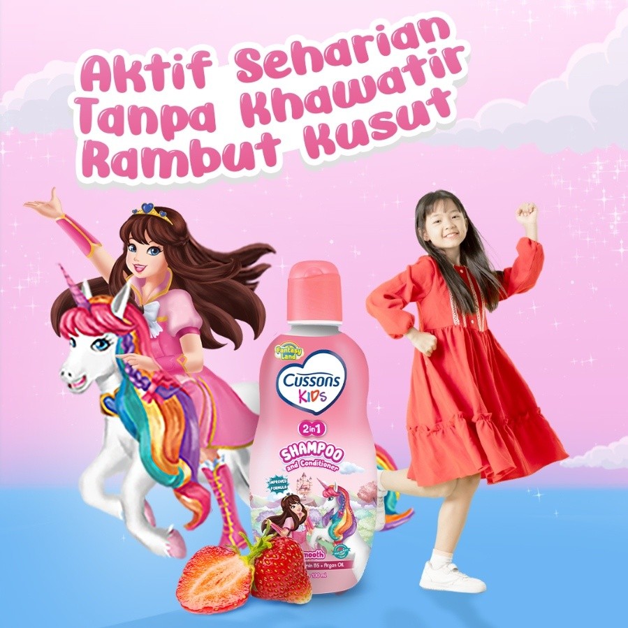 Cussons Kids 2 in 1 Shampoo Unicorn Soft & Smooth