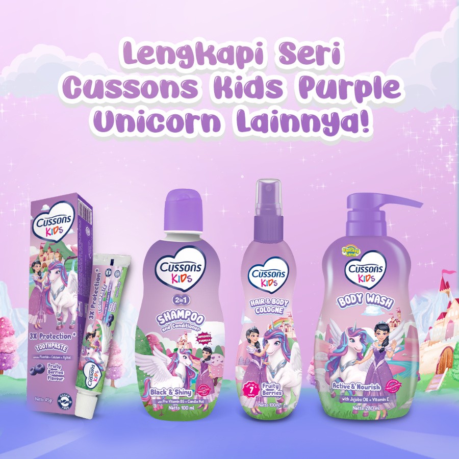 Cussons Kids Body Wash Unicorn Active & Nourish