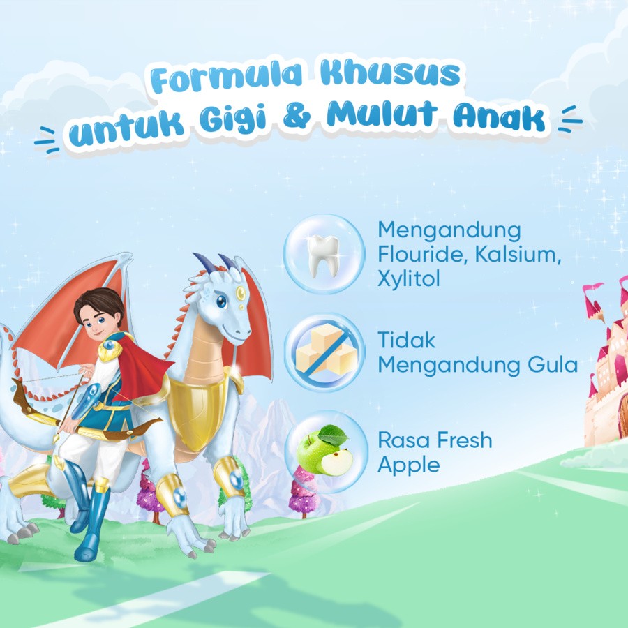 Cussons Kids Toothpaste Dragon Fresh Apple