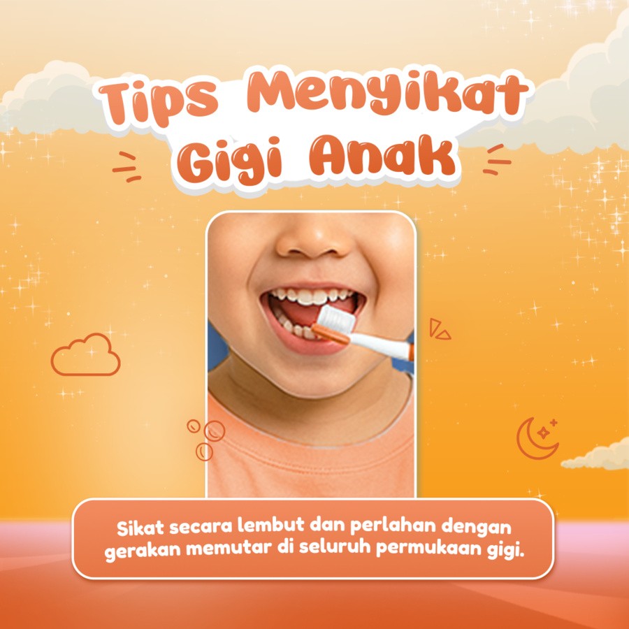 Cussons Kids Toothpaste Dragon Sparkling Orange