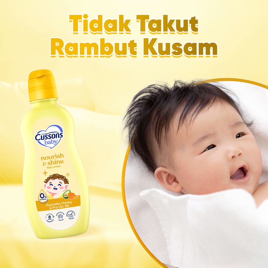 Cussons Baby Hair Lotion Nourish & Shine